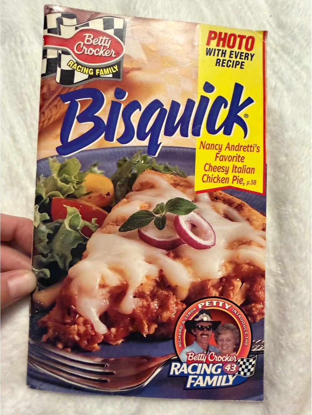 Bisquick Betty Crocker Racing Family Cookbook Magazine